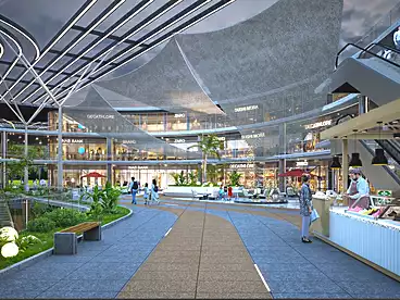 Shops For sale in Open Way Mall - Emarrak Development, New Damietta City, 50 sqm