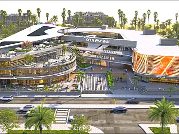 Commercial For sale in Open Way Mall - Emarrak Development, New Damietta City, 45 sqm