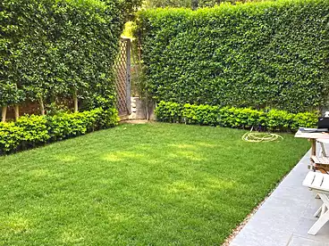 Apartment with Garden For sale in Calm Residence - DCM, Compounds in Sheikh Zayed, 130 sqm