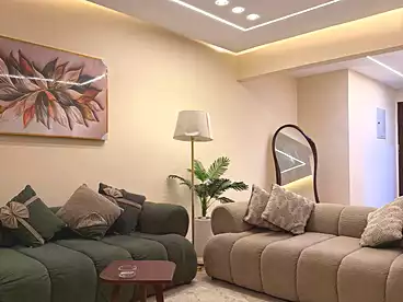 Furnished Apartment For rent in Janna 2, Compounds in Sheikh Zayed, 140 sqm