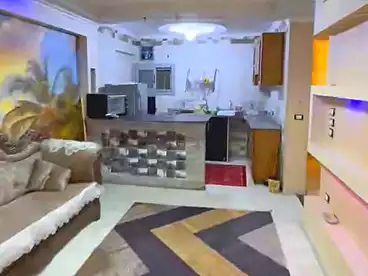 Furnished Apartment For rent in Saeab Saleh St., El Naam, 130 sqm