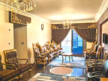 Furnished Apartment For rent in El Asafra, Alexandria, 145 sqm