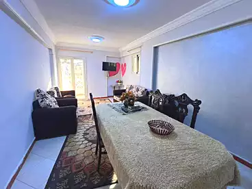 Furnished Apartment For rent in Mohammed Naguib St., Sidi Beshr Bahri, 90 sqm