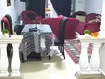 Furnished Apartment For rent in Al Asafra Bahri, El Asafra, 140 sqm