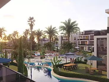 Apartments For sale in One 7 Resort - Kronberg, Hurghada City, 85 sqm