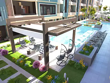 in Grand Rock Resort - Al Hares, Hurghada Resorts, 64 sqm