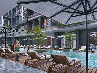 Apartments For sale in New El Kawther District, Hurghada Resorts, 133 sqm