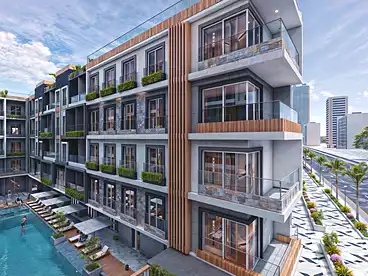 Apartments For sale in New El Kawther District, Hurghada Resorts, 99 sqm
