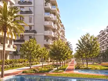 Apartments For sale in Compounds in Sheikh Zayed, El Sheikh Zayed, 127 sqm