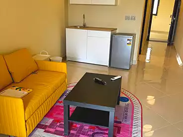 Apartments For rent in Uptown Compound October, Compounds in 6 October, 50 sqm