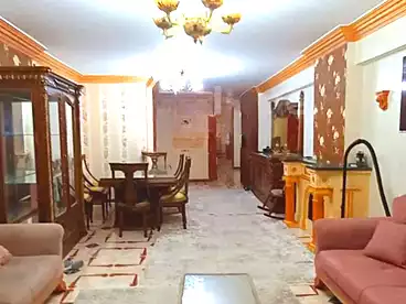 Furnished Apartment For rent in Ganaklis, Alexandria, 144 sqm