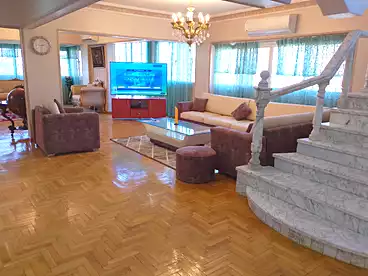 Duplex For rent in El Dokki St, Dokki, 300 sqm