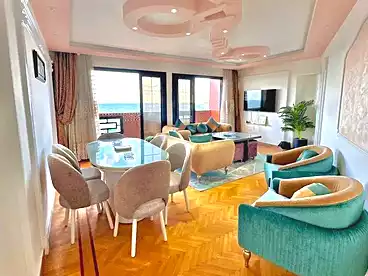 Furnished Apartment For rent in Khalil Hamada St., Sidi Beshr Bahri, 90 sqm