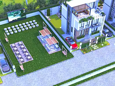 Villas For sale in Miura Compound - Al Oula, Expansion Of El Sheikh Zayed City, 385 sqm