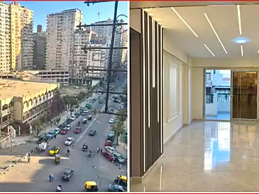 شقق للبيع في شارع محمود العيسوي، سيدي بشر بحري، 175 متر
