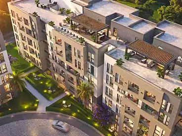 Apartments For sale in Ev Compound - Al Oula, Compounds in Sheikh Zayed, 140 sqm