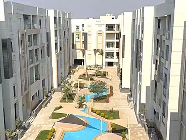 Apartments For sale in Aljar British District Compound, Compounds in Elshorouk City, 125 sqm