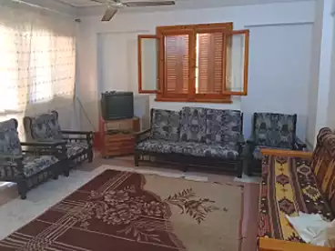 Furnished Apartment For rent in Shatee El Nakheel, Al Agamy, 100 sqm