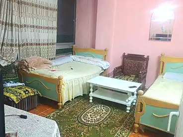 Furnished Apartment For rent in El Horeya St., Ain Shams El Sharkia, 80 sqm