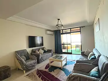 Serviced Apartments For rent in Al Asafra Bahri, El Asafra, 220 sqm