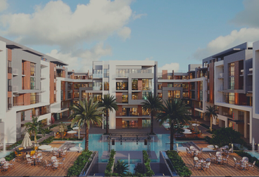  شقة غرفة وصالة 60 متر ب Biscay soma bay ابو سوما البحر الأحمر بالتقسيط على اربع سنوات