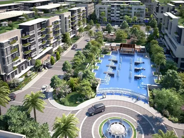 Twin house 311 m for sale in SwanLake Hassan Allam