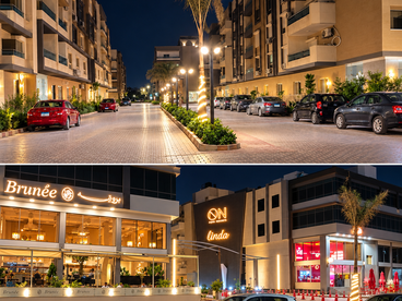 شقة بحديقة 130 M² For sale in Al Hay Al Wahed wa Eshroon